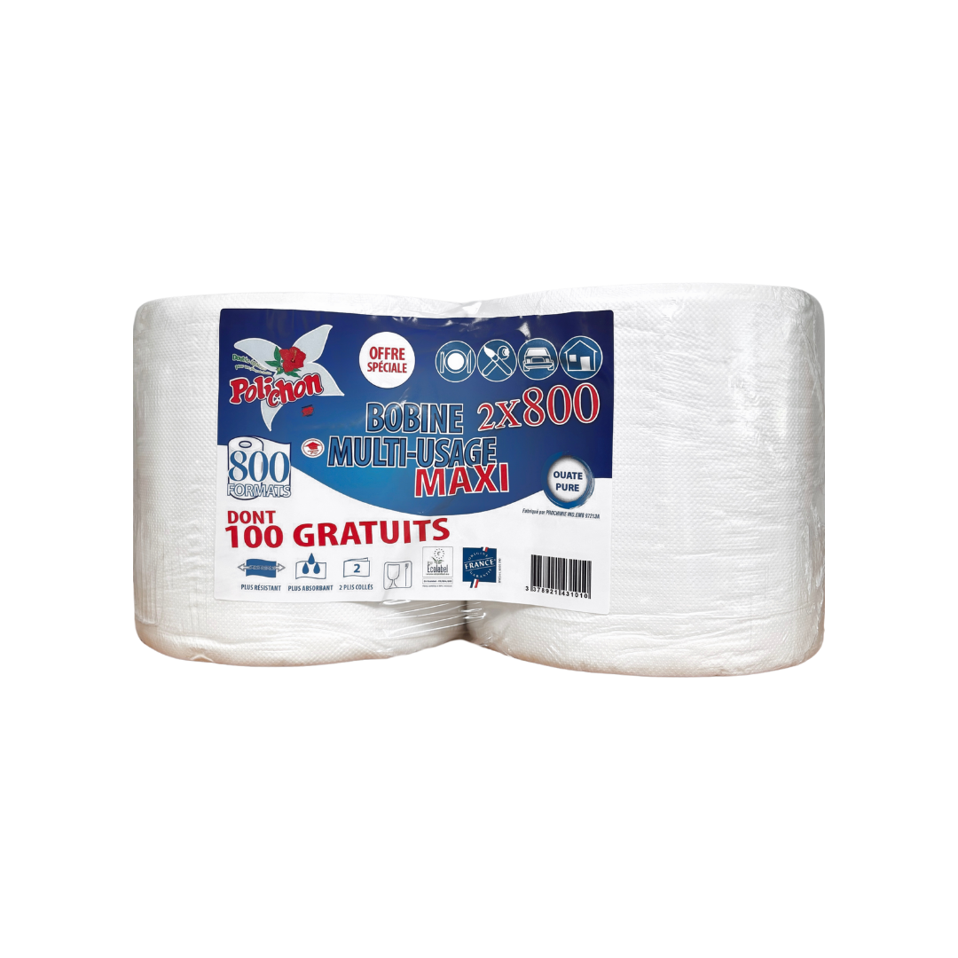 Bobine Polichon gaufree 800fx2 Dt 100f gratuit