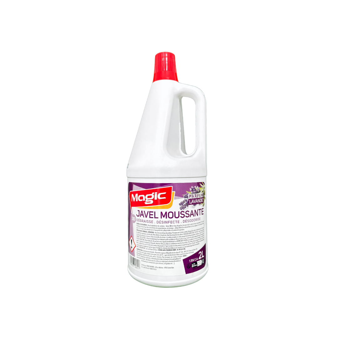 Javel Moussante Magic Lavande 2l